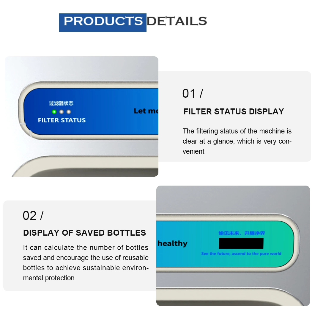 Automatic Water Dispenser Price Hot and Cold Water Dispenser Provide Customized Design and IC Card Water Vending Machine