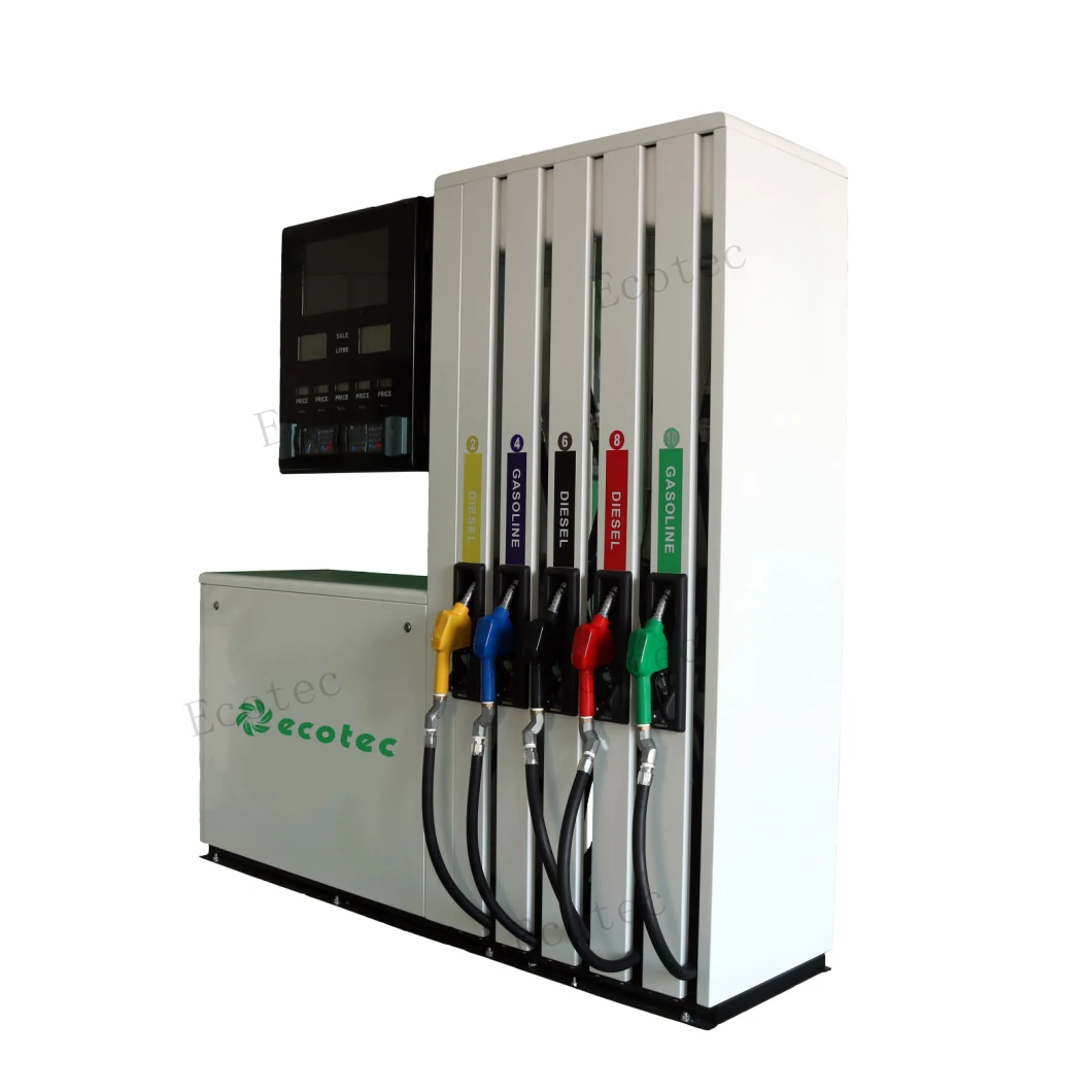 Ecotec 10 Nozzle Fuel Dispenser with ID Card for Sale