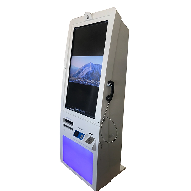 Multi Touch Screen Kiosk Cash Ragistar ATM Machine Bank Cash Acceptor Machine