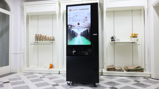 Distributeur d'eau commercial de distributeur automatique de café d'écran tactile avec l'accepteur de pièce de monnaie
