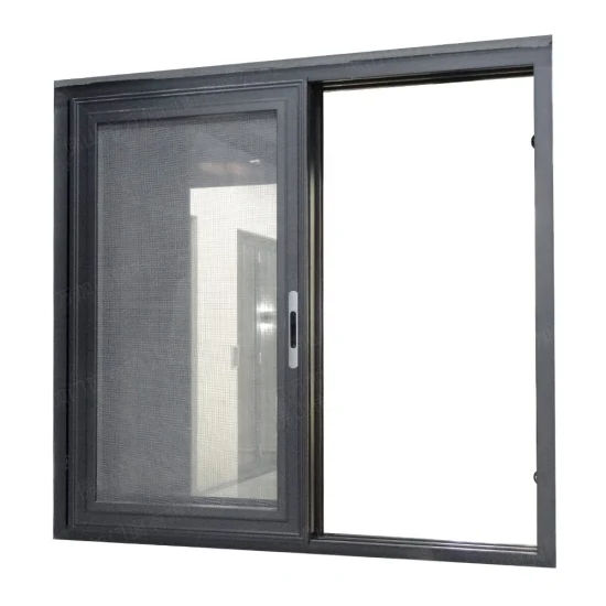Fenêtre coulissante en aluminium intérieure d'insonorisation de conception américaine d'autres fenêtre coulissante en verre