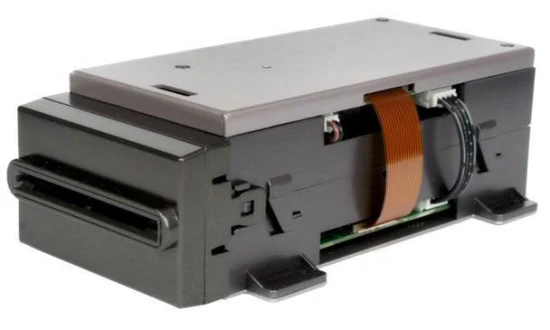 Lecteur et graveur de carte à puce magnétique RFID EMV IC motorisé pour guichet automatique/kiosque